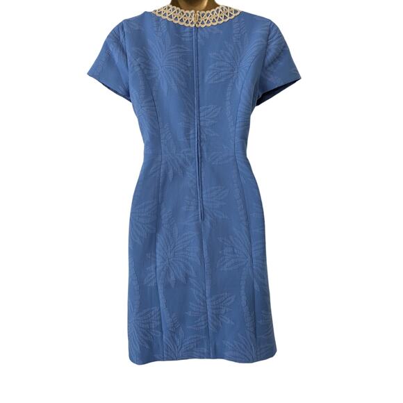 NWT Lilly Pulitzer $228  ARIE STRETCH SHIFT Palm Paradise Bennet Blue Dress - Picture 5 of 7